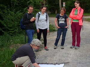 Waldcoaching Teilnehmende Zeichnen